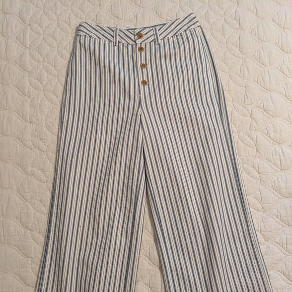 Madewell Emmett Striped Wide Leg Pants - Picture 7 of 7